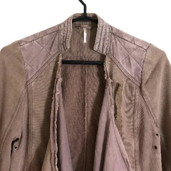 Free People Shrunken Moto Jacket - Picture 6 of 11